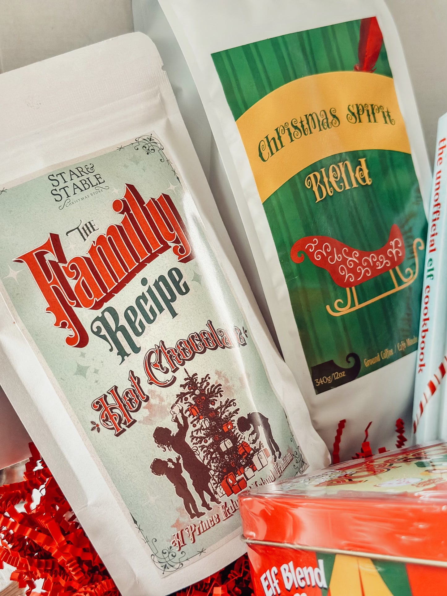 Elf Inspired Christmas Gift Box