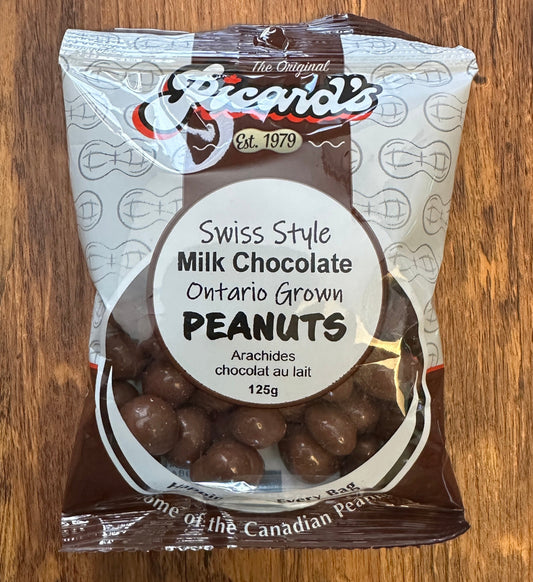 Cacahuetes con chocolate con leche estilo suizo Picard's Peanuts