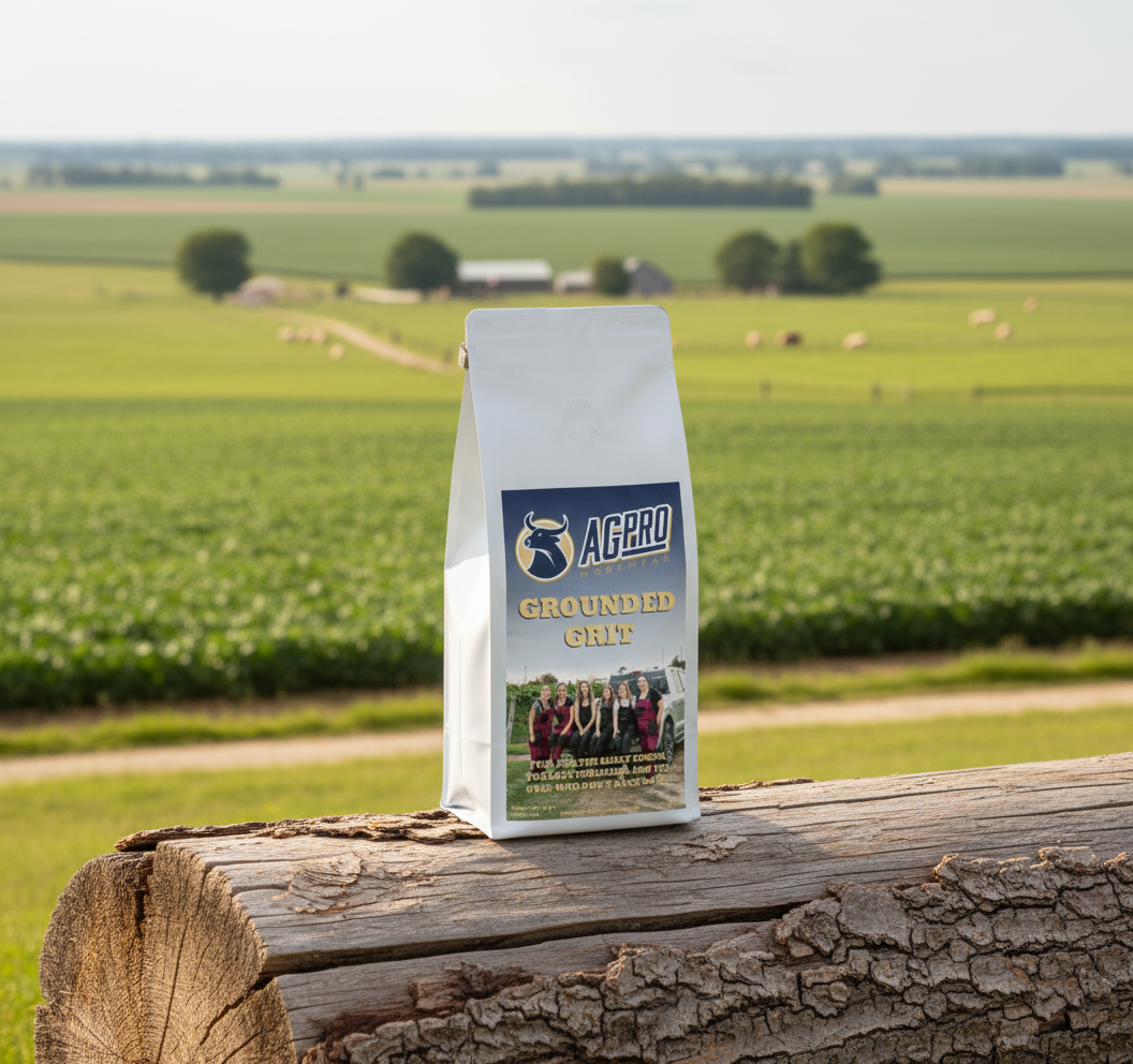AGPRO Grounded Grit packaging on a white background